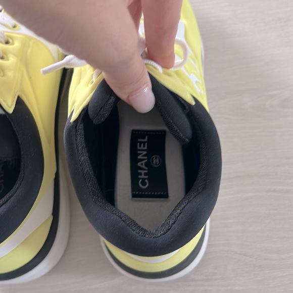 Chanel interlocking chunky sneakers - Picture 7 of 9